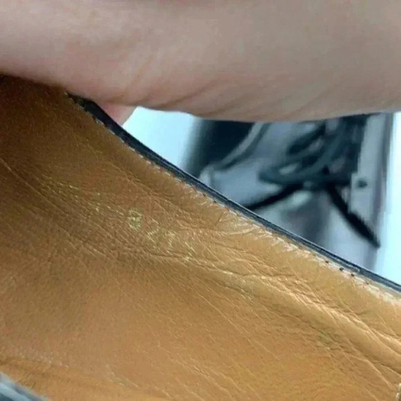 Vintage Halston men’s oxfords 10 Italian leather - Picture 8 of 8